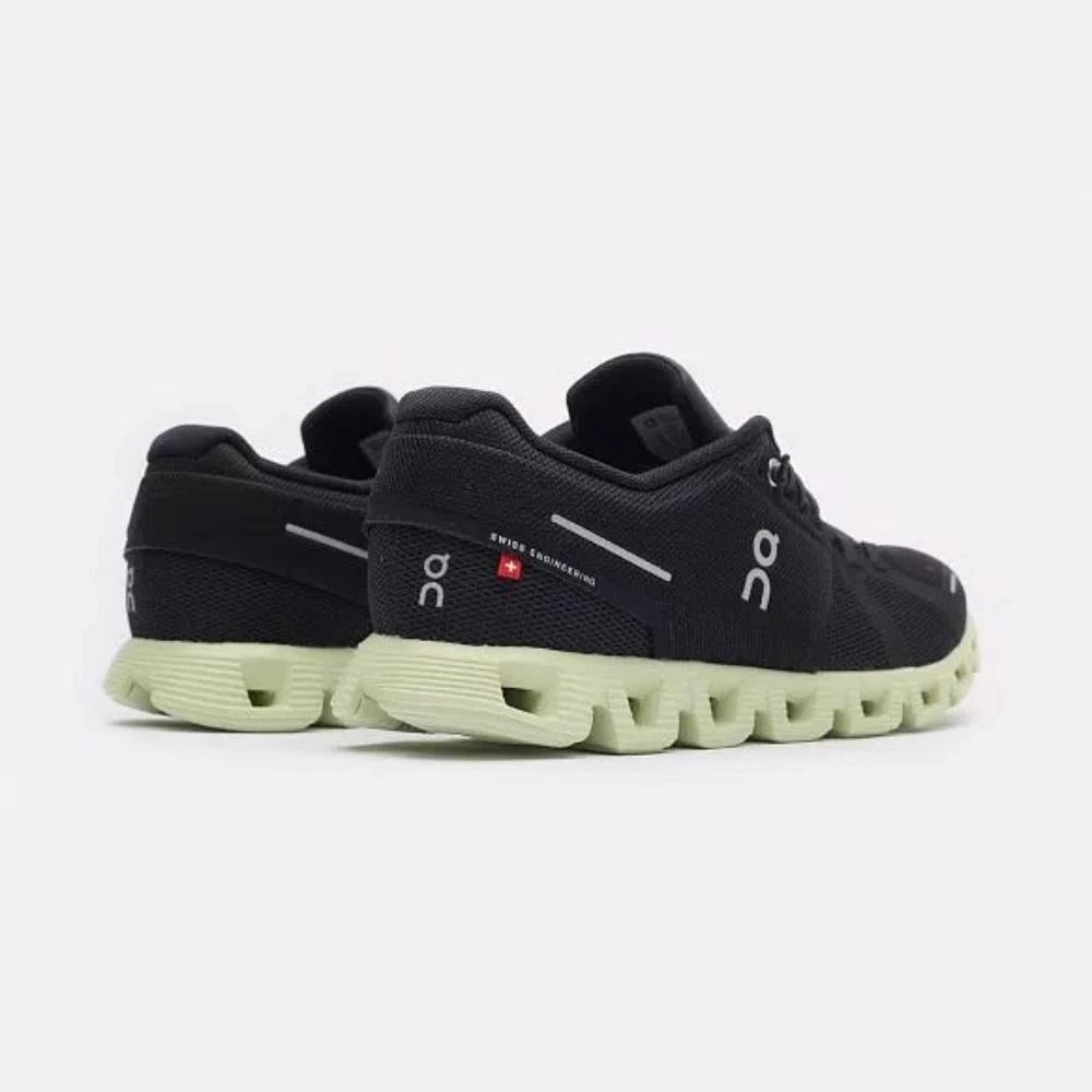 On On Cloud 5 59.98887 Sneakers Men 12.5 Black Green Slip-On Athletic Running Shoes 4