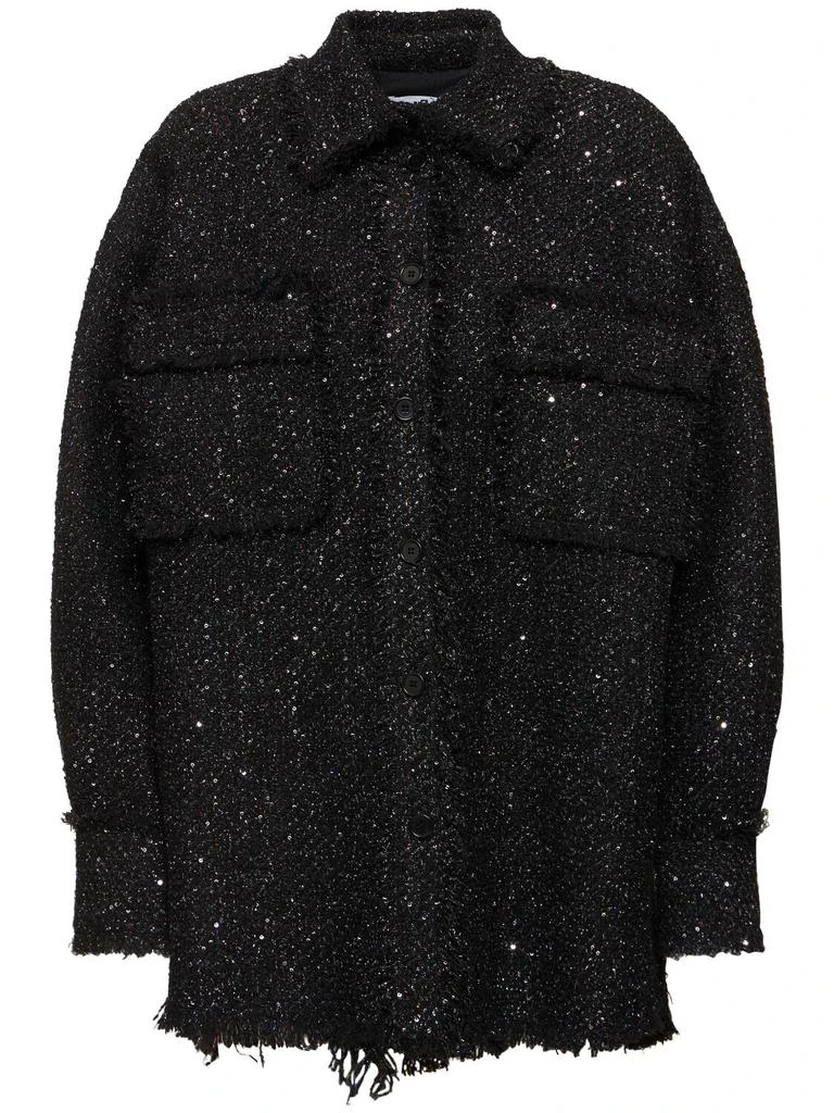 MSGM Tweed Shirt Jacket 1