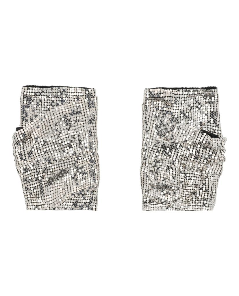 Gucci Double G Mesh Fingerless Gloves