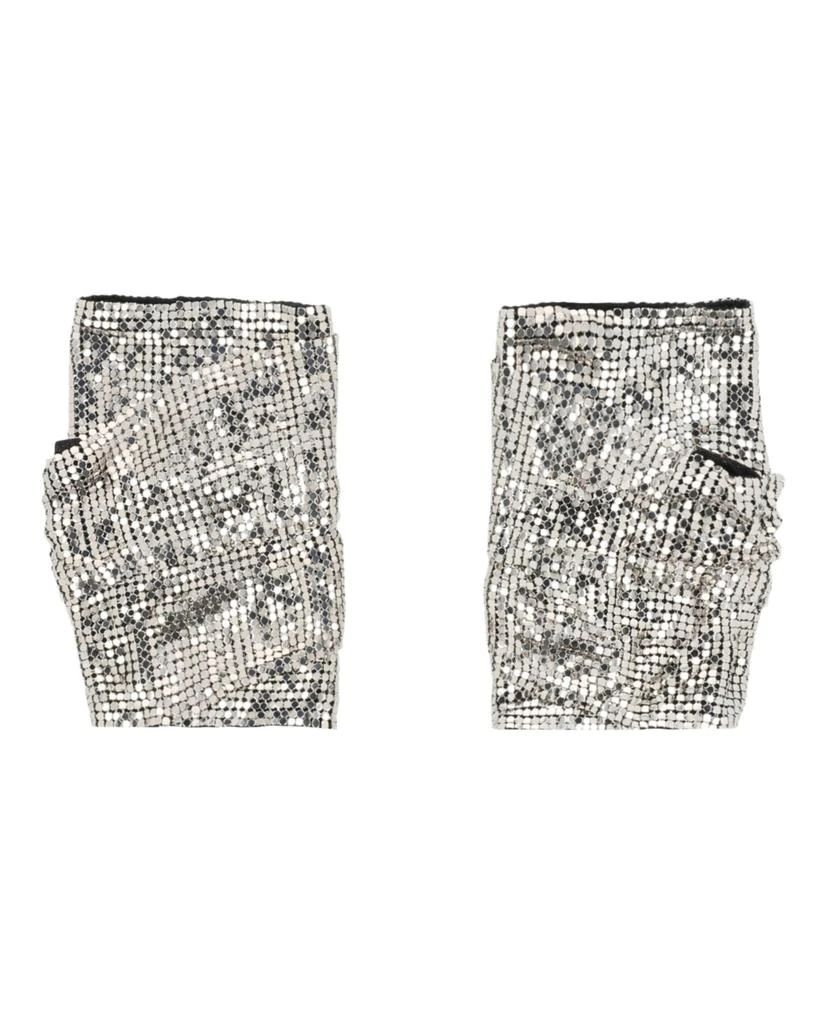 Gucci Double G Mesh Fingerless Gloves 2