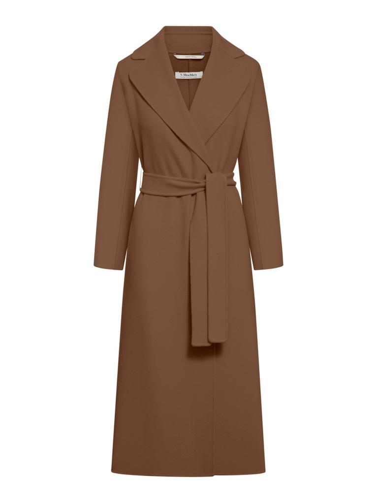 Smaxmara WOOL DRAP ROBE COAT