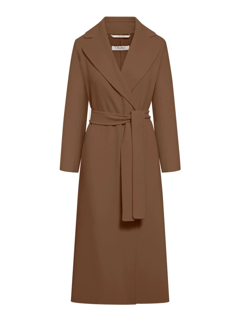 Smaxmara WOOL DRAP ROBE COAT 1