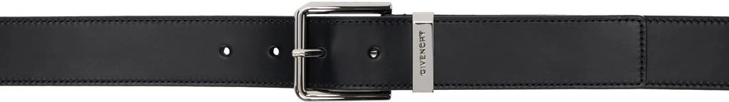 Givenchy Black Leather Gentleman Belt 1