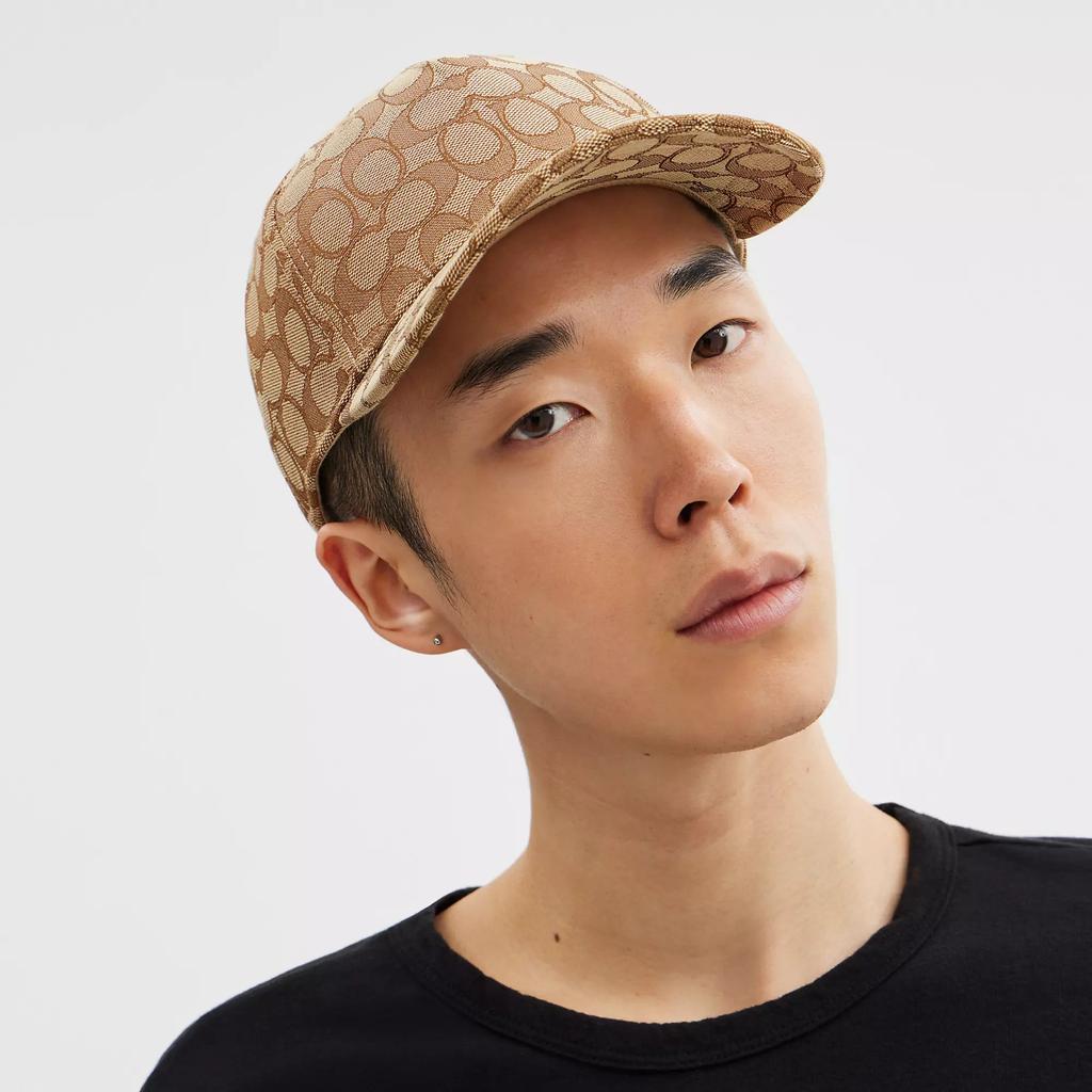 Coach Signature Jacquard Baseball Hat