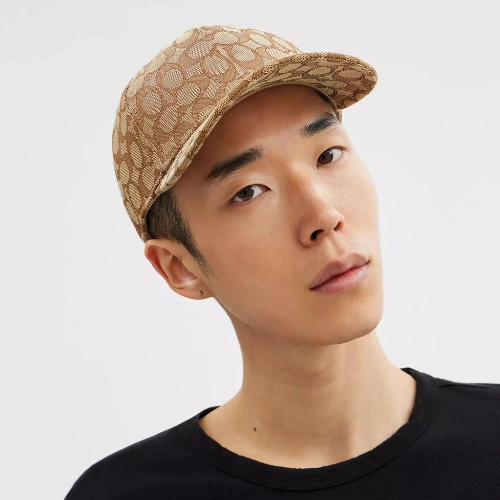 Coach Signature Jacquard Baseball Hat 2