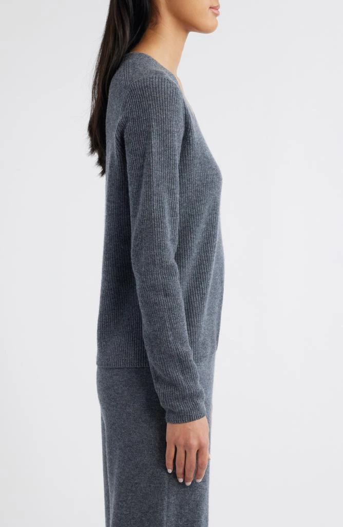 Caslon Wool & Cashmere V-Neck Sweater 3