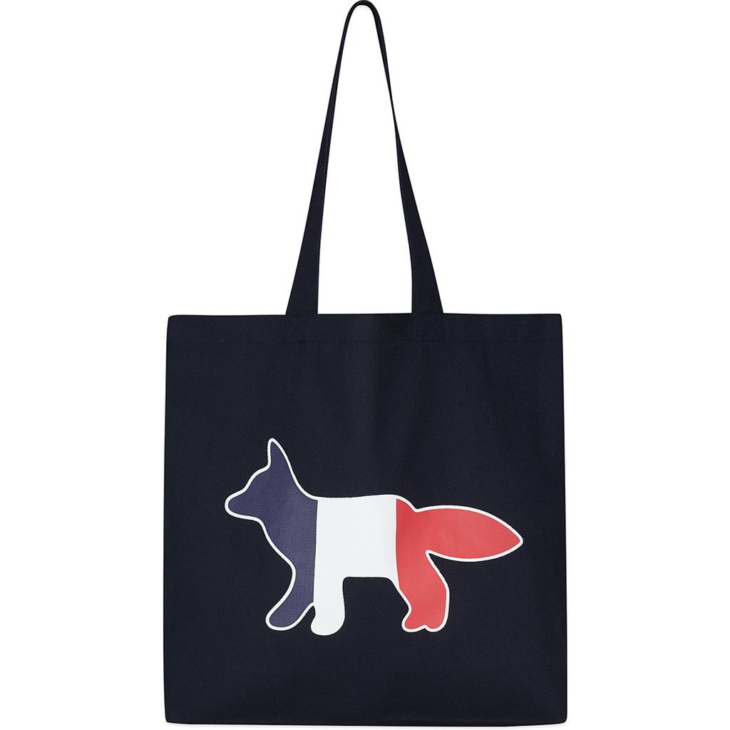 Maison Kitsune Maison Kitsuné Fox Head Weekender Shopper Bag