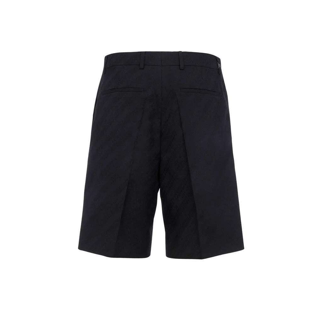 GIVENCHY Givenchy Striped Wool Shorts 2