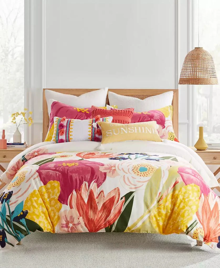 Levtex Grandiflora Reversible 3-Pc. Duvet Cover Set 1