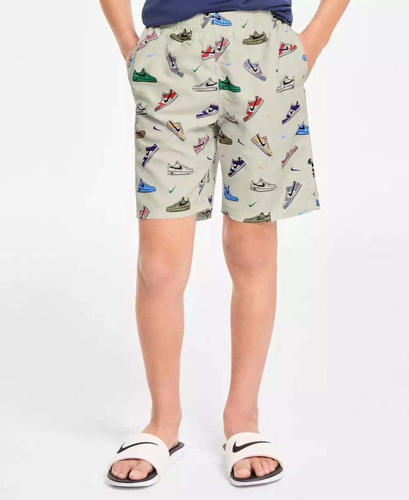 NIKE Big Boys 7" Multi Sneaker Volley Swim Shorts 5