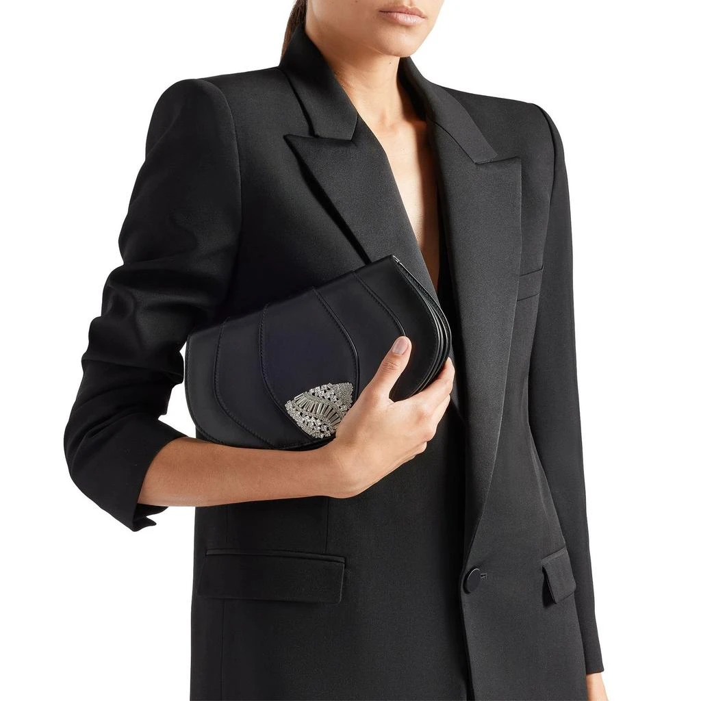 Giuseppe Zanotti Giuseppe Zanotti Orbits Crystal Clutch Bag 4