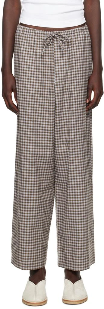 Baserange Brown & Gray Limber Lounge Pants 1