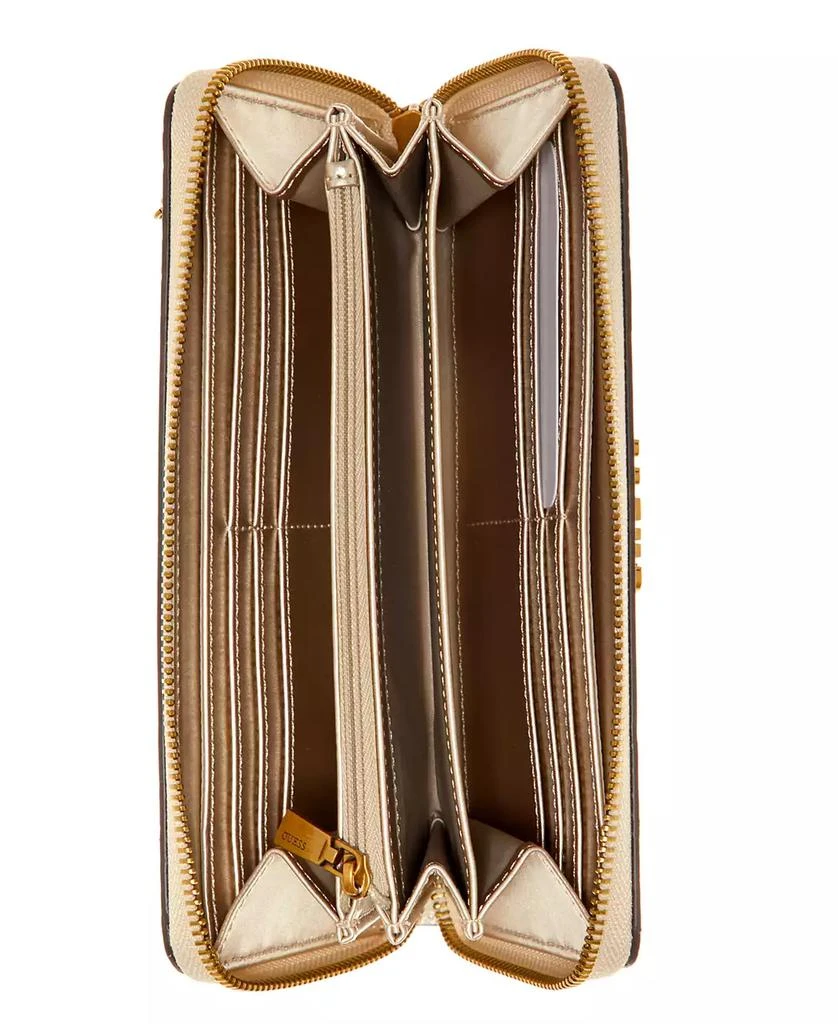 GUESS Laurel 4G Logo Basique Large Zip-Around Wallet 3