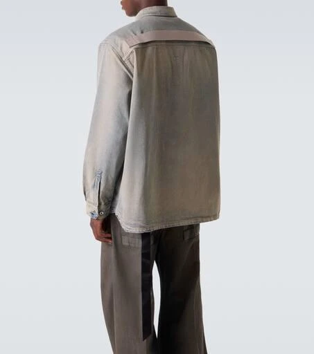 Rick Owens Faded denim shirt 4