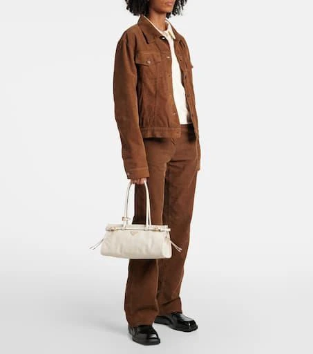 Prada Prada Bonnie Medium leather shoulder bag 5