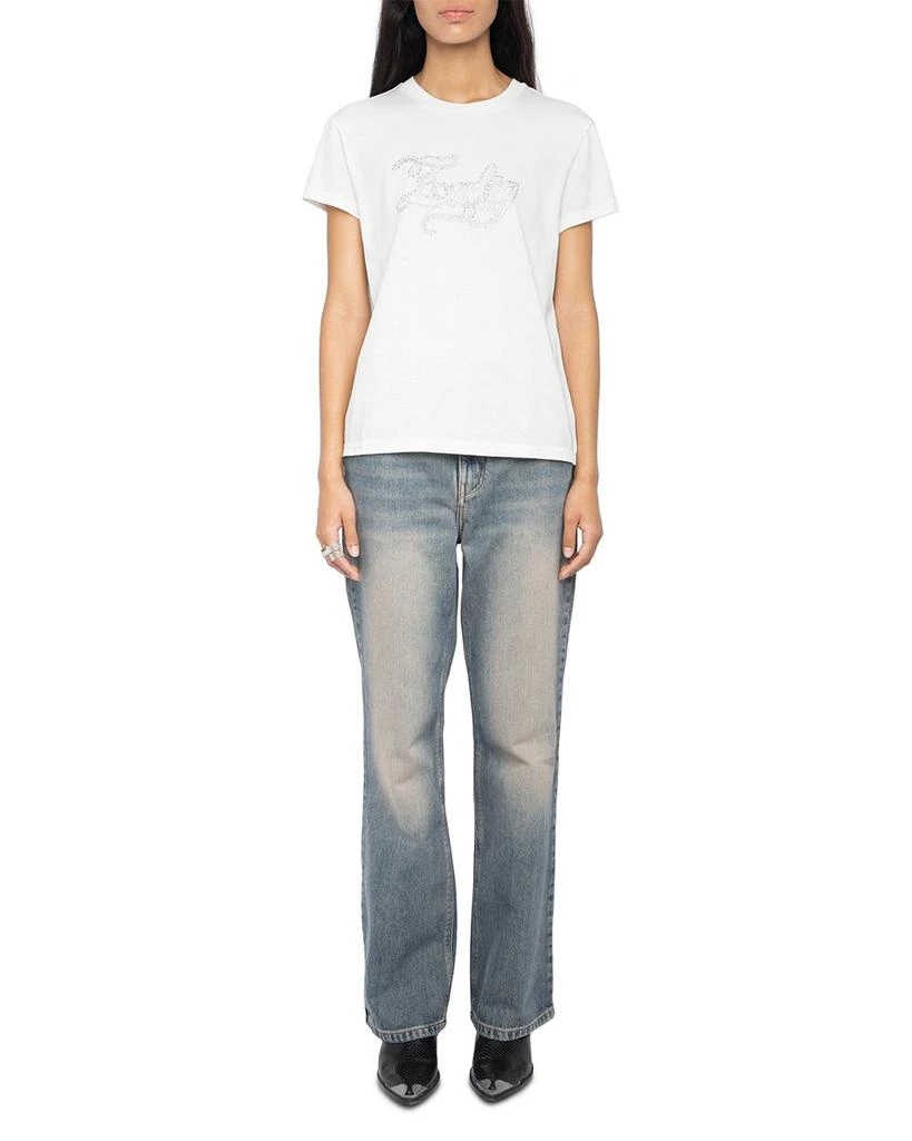 ZADIG 
VOLTAIRE Walk HC Zadig Incrustation Embellished Tee 2
