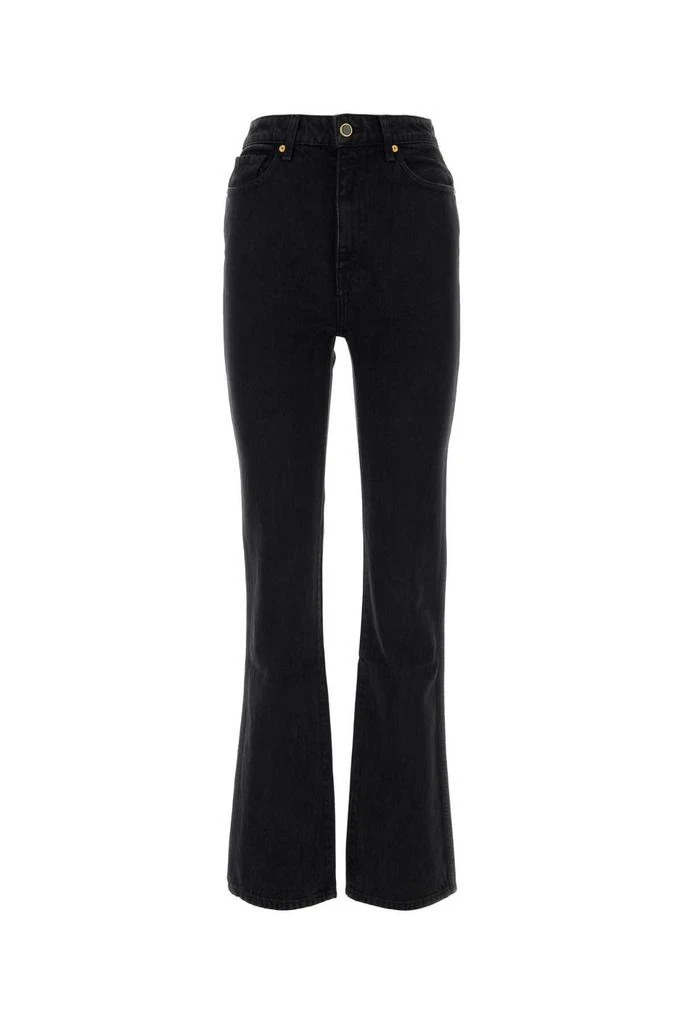 Khaite Khaite Danielle High-Waist Straight-Leg Jeans 1