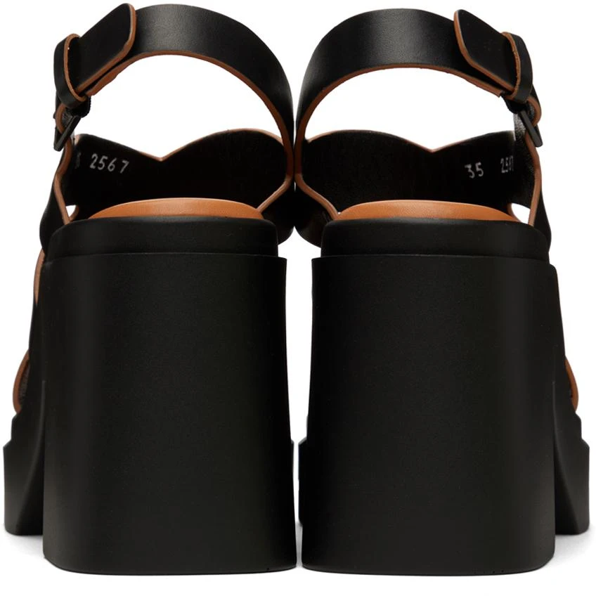 Clergerie Black Nateo Heeled Sandals 2