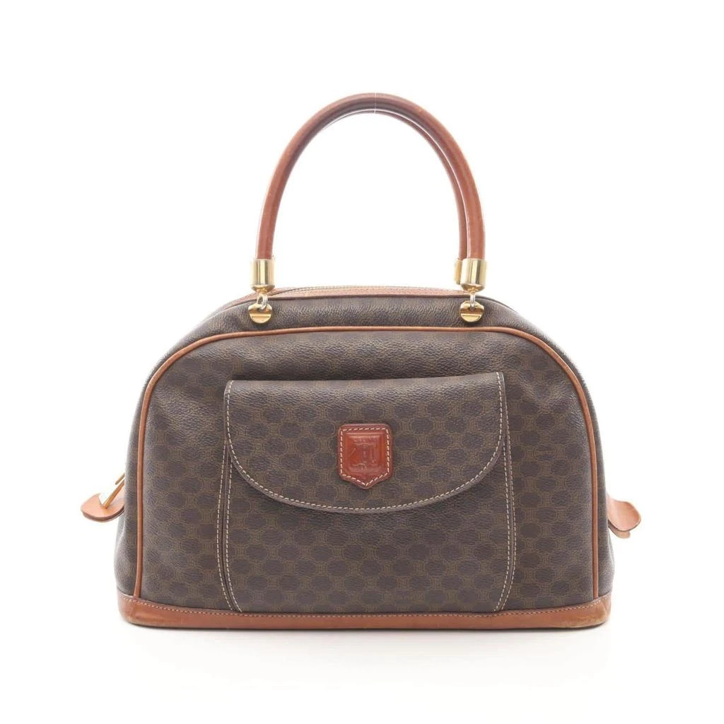 Celine Coated Canvas Pvc Leather Handbag (Pre-Owned)