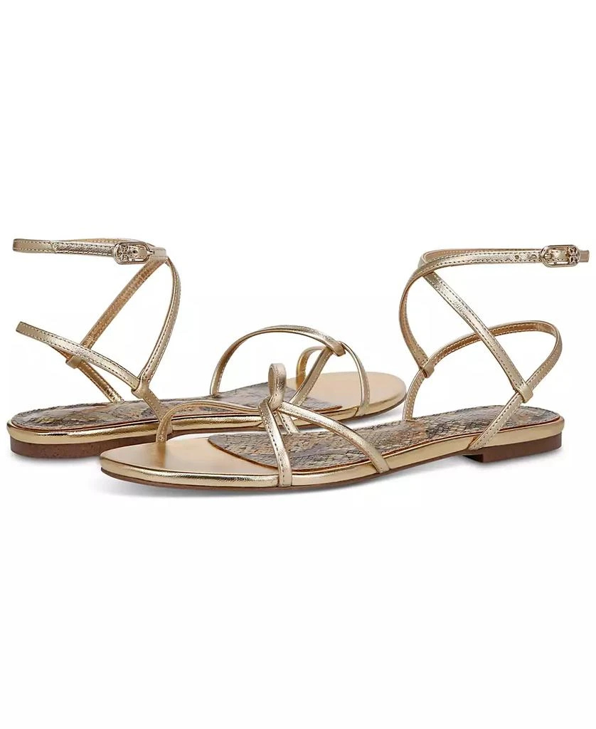 Sam Edelman Women's Elina Ankle-Strap Flat Sandals 7