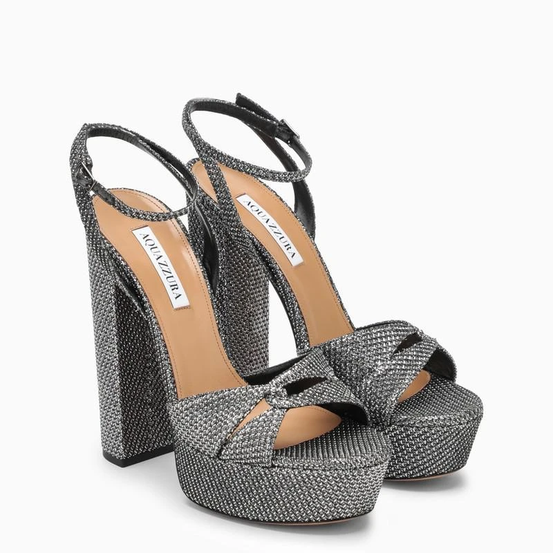 Aquazzura Aquazzura Sandal Sinner Plateau 140 Anthracite 1