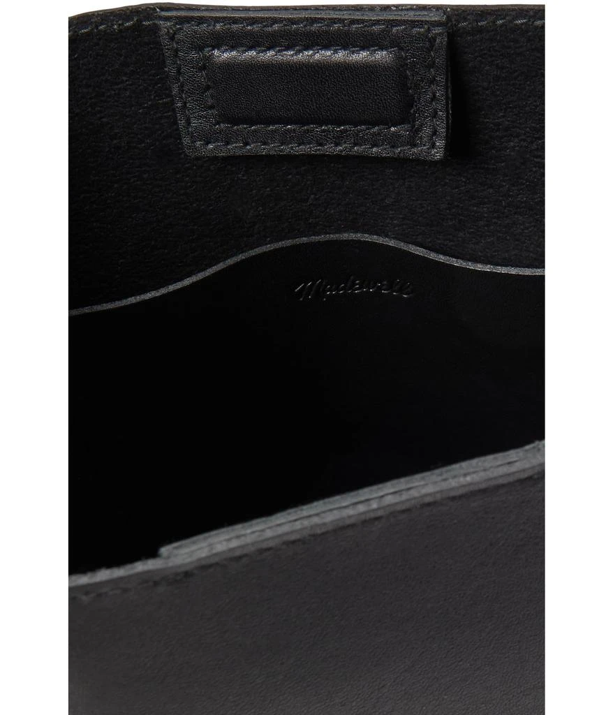 Madewell The Essential Mini Bucket Tote in Leather 3