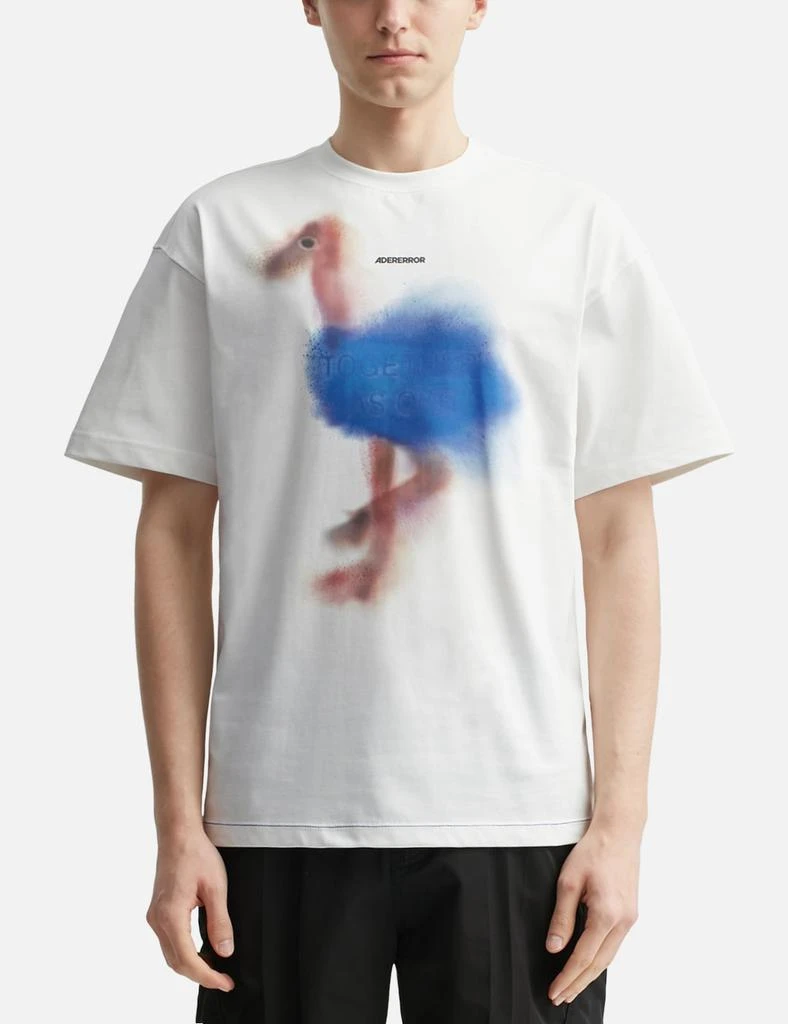 Ader Error Ostrich Semi-oversized Fit T-shirt 3