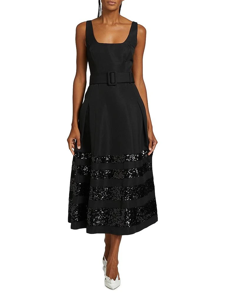 Shop Mia Sequin-Embellished Belted Fit & Flare Midi-Dress on Sale at  BeyondStyle  Get 61% Off Mia Sequin-Embellished Belted Fit & Flare Midi- Dress with Limited-Time Flash Deals, Exclusive Discounts, and Special  Offers.