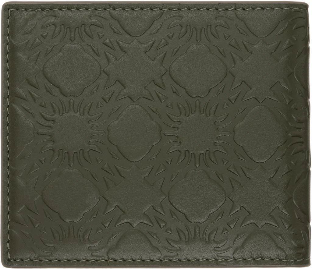 AMIRI Khaki 
MA
 Quad Leather Bifold Wallet 2