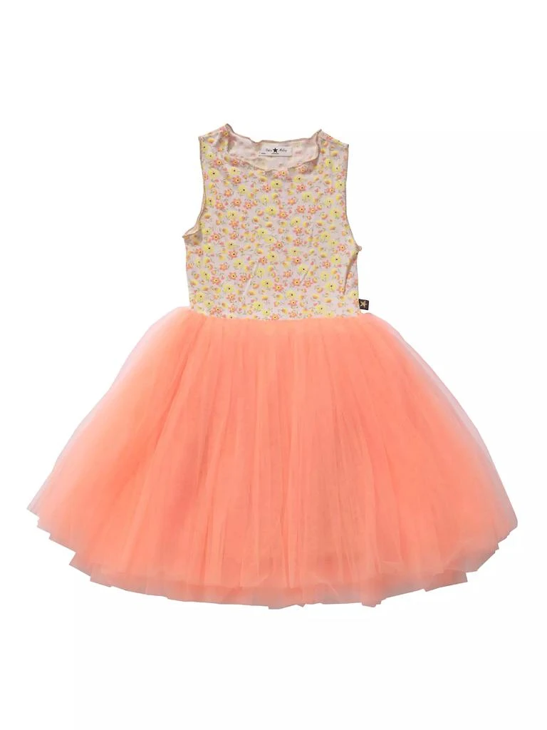 strapless open back dress Kids Light Pink Tie and Pocket Square S main image 0
