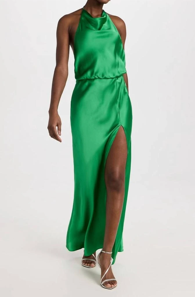 Amanda Uprichard Amanda Uprichard - Aurela Halter Gown Dress 6