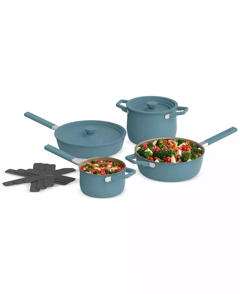 Bella 9-Piece Store More Nonstick Ceramic Cookware Set 1
