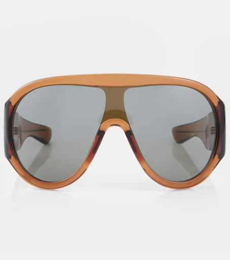Bottega Veneta Scudo shield sunglasses 1