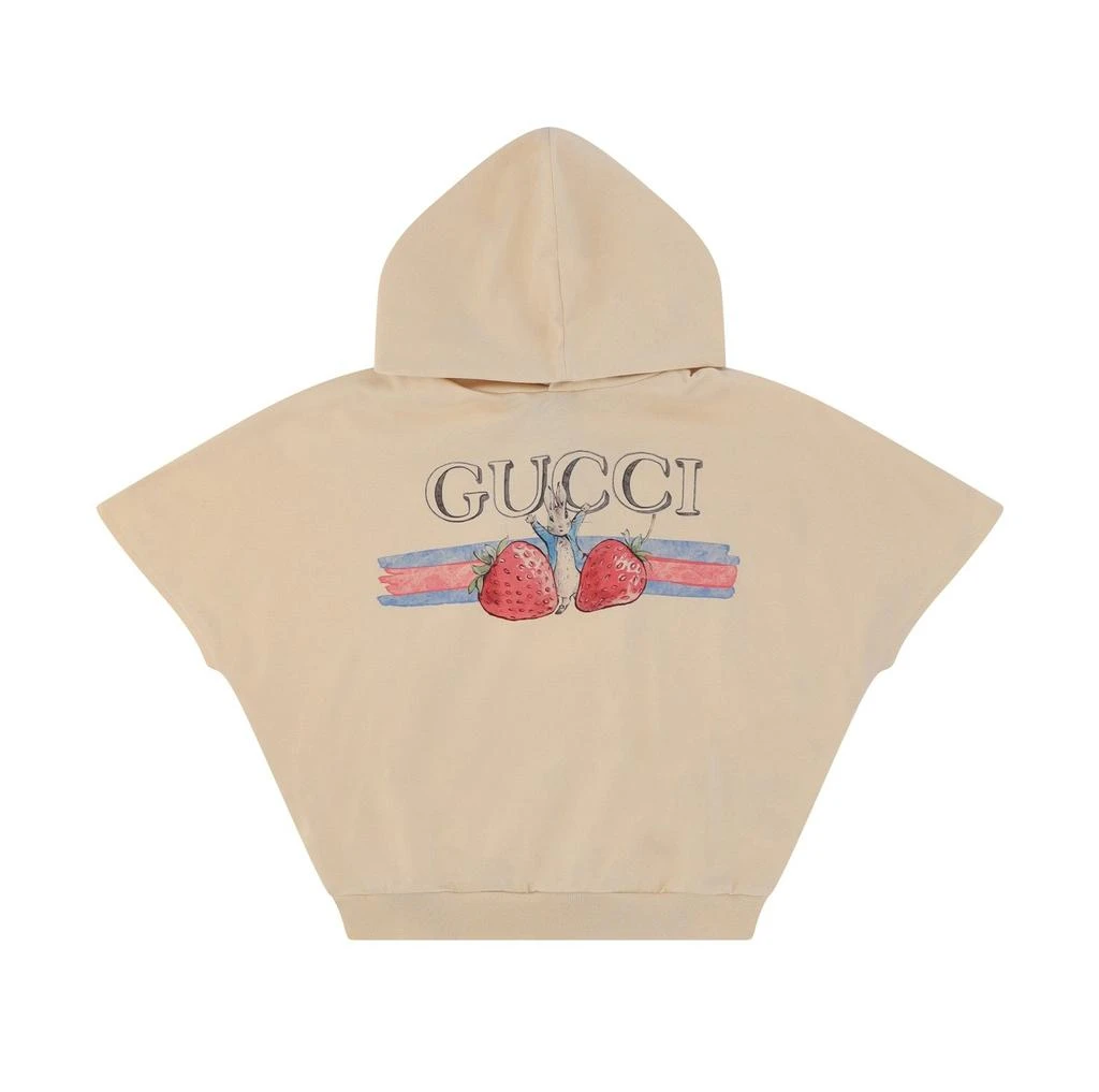 Gucci Gucci Kids X Peter Rabbit™ Short-Sleeved Hoodie 1