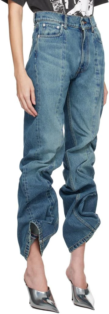 Y/Project Indigo Wire Jeans 2
