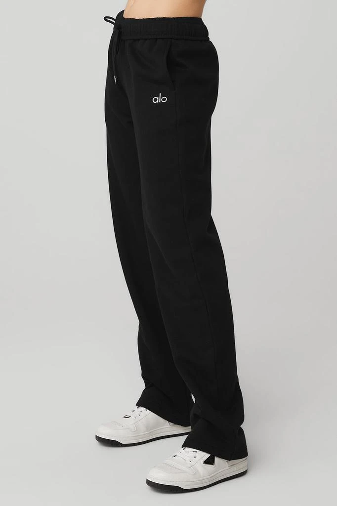 Alo Yoga Accolade Straight Leg Sweatpant - Black 3