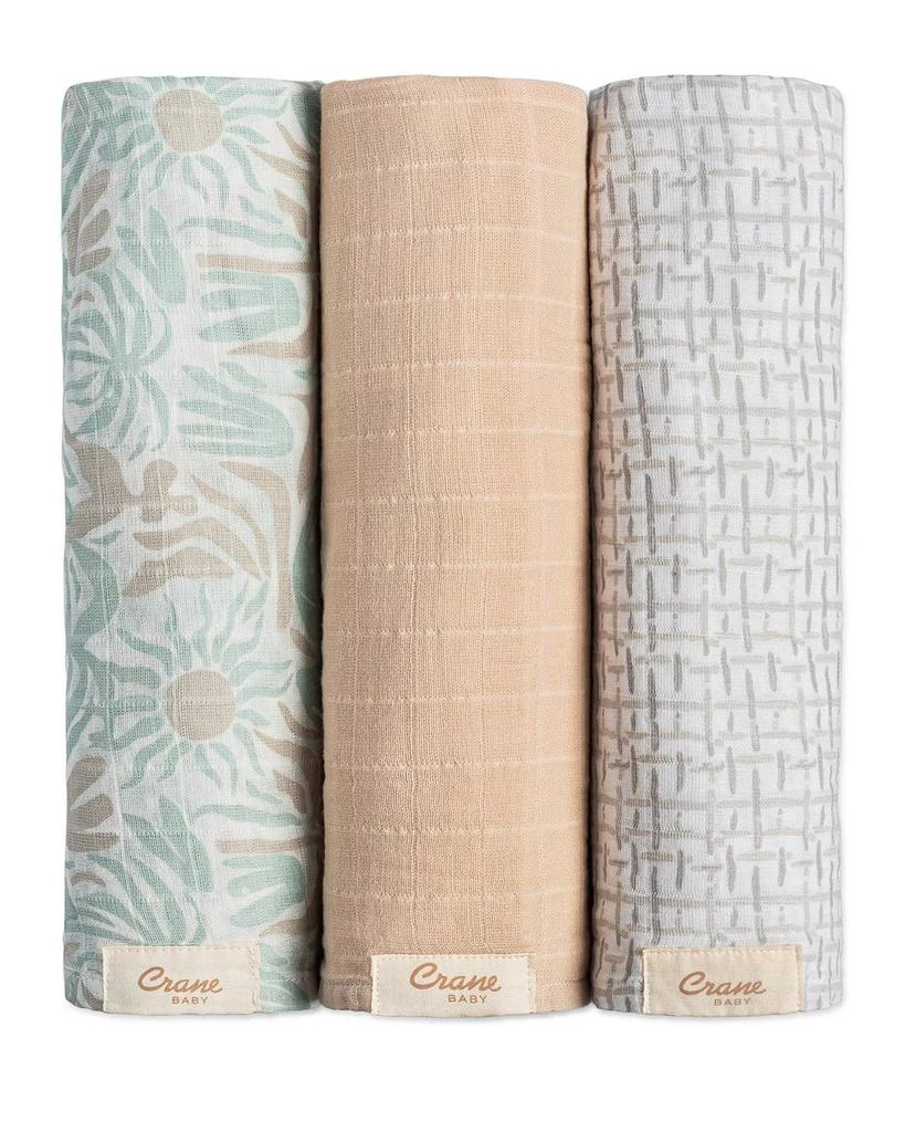 Crane Baby Cove Swaddles, 3 Pack 1