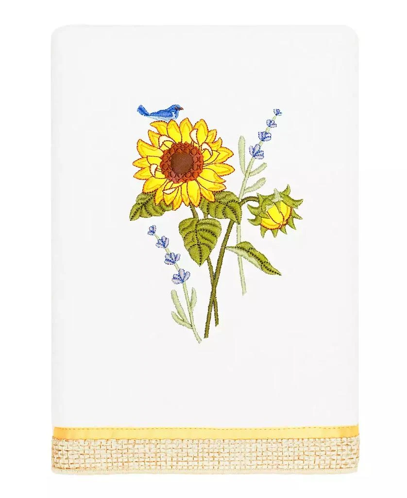 Linum Home Textiles Turkish Cotton Girasol Embellished 2-Pc. 3