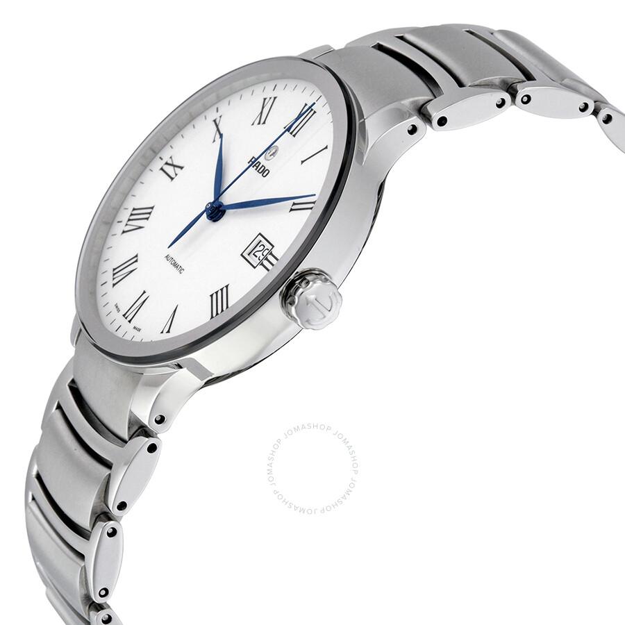 Rado Centrix Automatic White Dial Men's Stainless Steel Watch R30939013