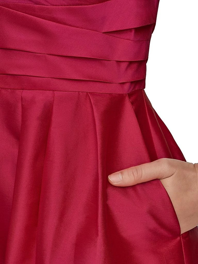 Donna Karan Taffeta Halterneck Midi-Dress 7