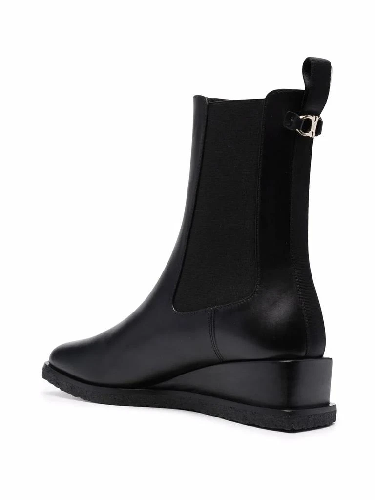 Salvatore Ferragamo Ferragamo Wedge-Sole Ankle Boots 2