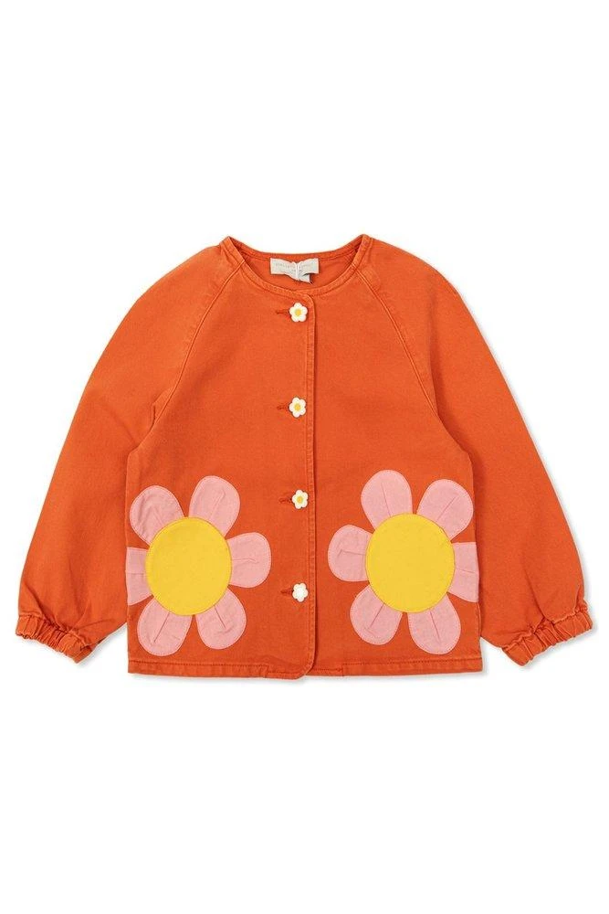 Stella McCartney Stella McCartney Kids Floral Denim Jacket