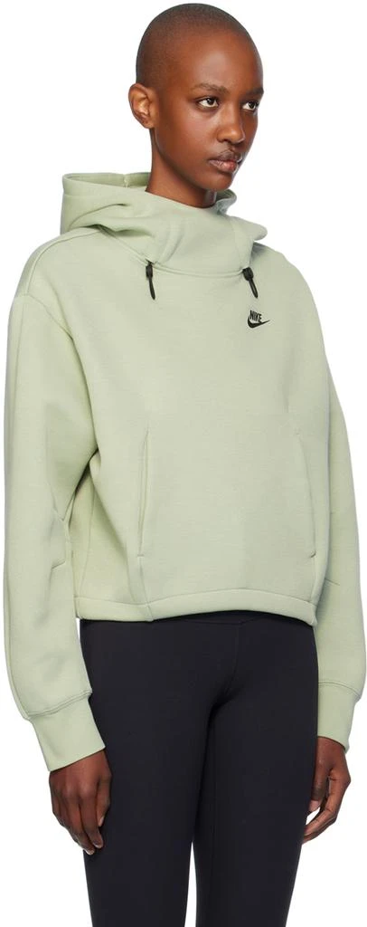 NIKE Green Sportswear Tech Fleece Hoodie 2