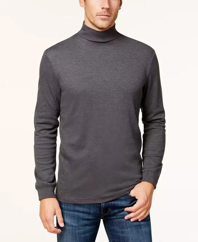 Club Room Men's Solid Mock Neck Shirt, Created for Macy's 1