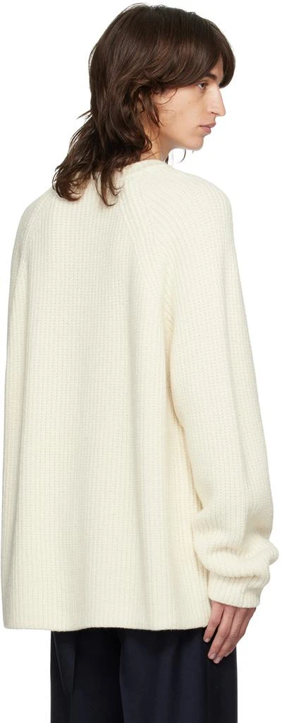 The Frankie Shop Off-White Carter Crewneck Sweater 3
