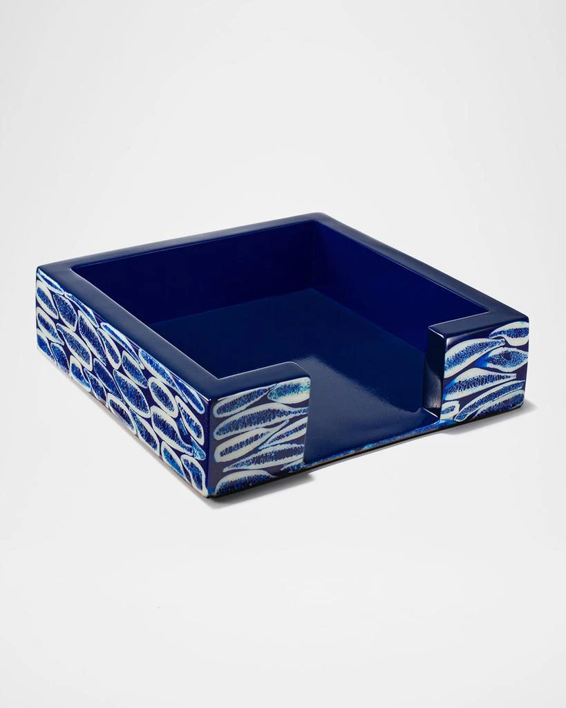 LADORADA Blue Almendro Dinner Napkin Holder 1