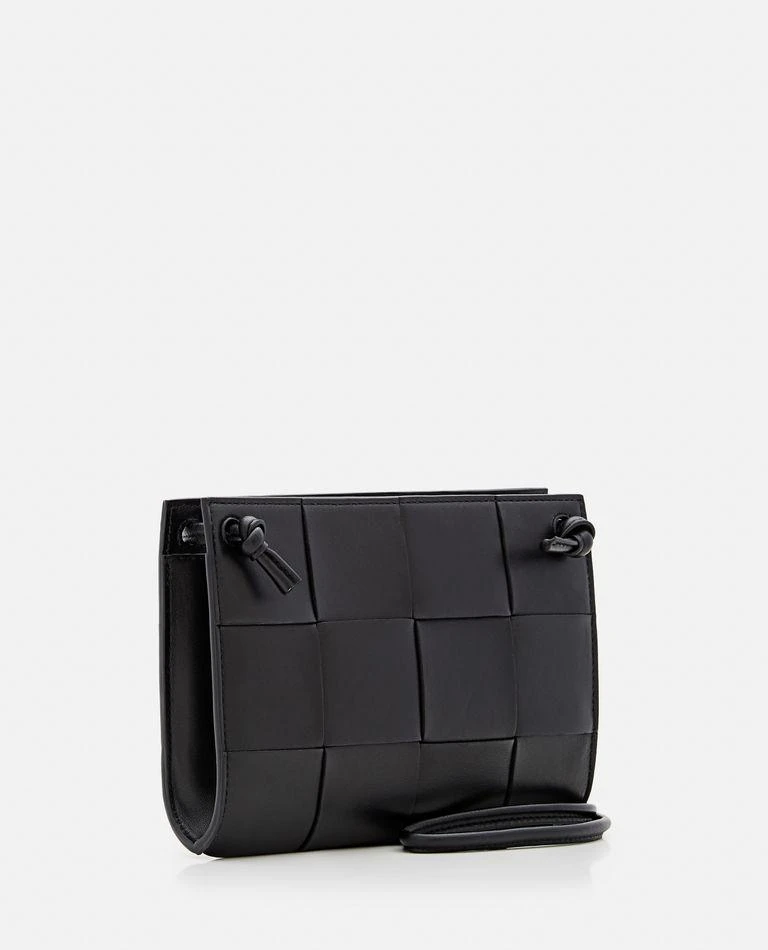 Bottega Veneta Intreccio Cassette Nodini Nappa Crossbody Bag 2