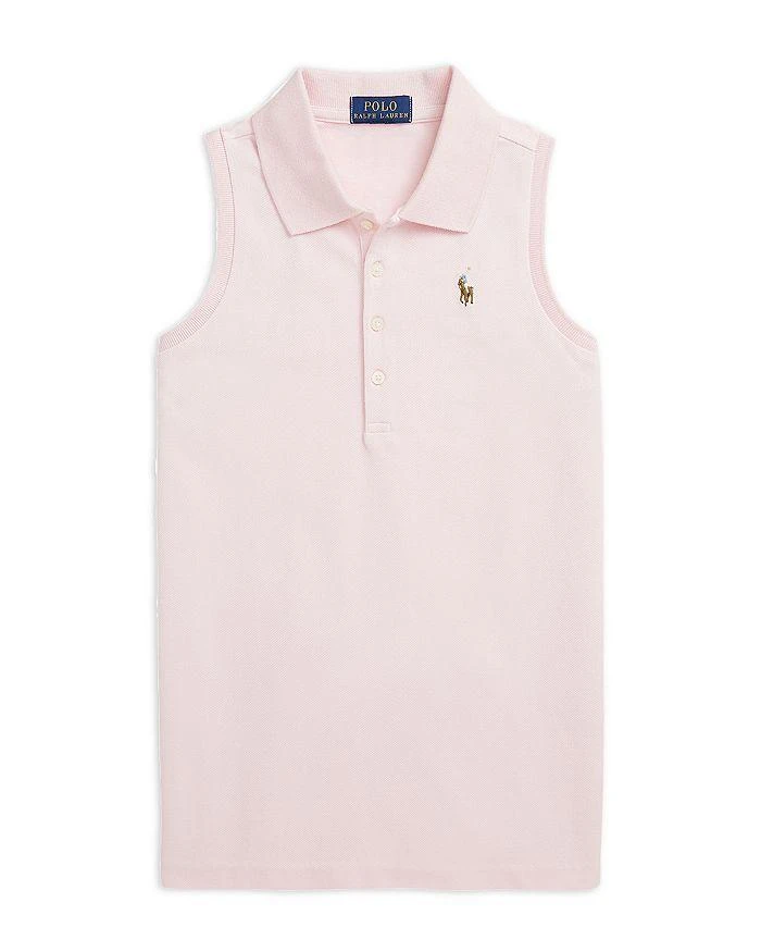 Ralph Lauren Girls' Cotton Mesh Sleeveless Polo Shirt - Little Kid, Big Kid 1
