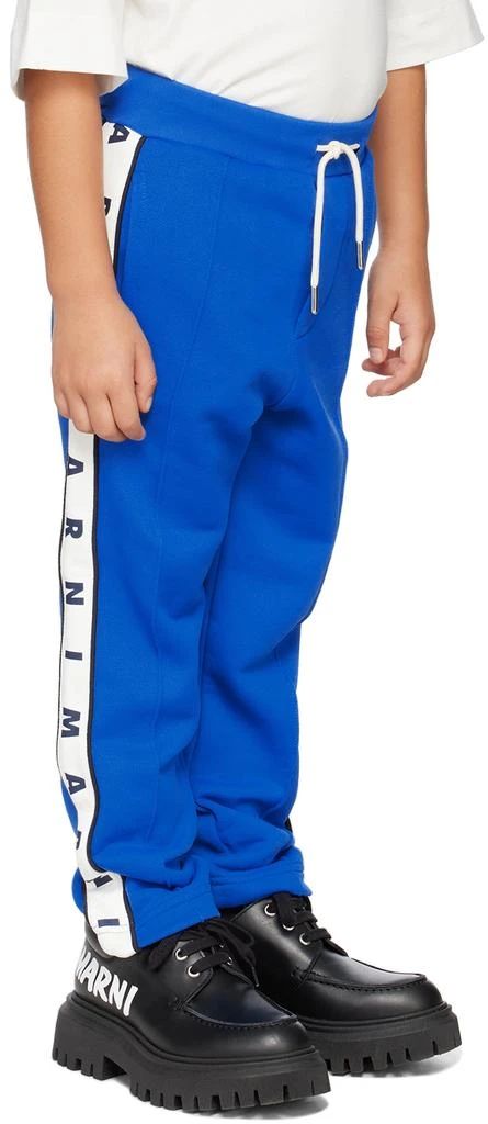 Marni Kids Blue Tape Lounge Pants 2