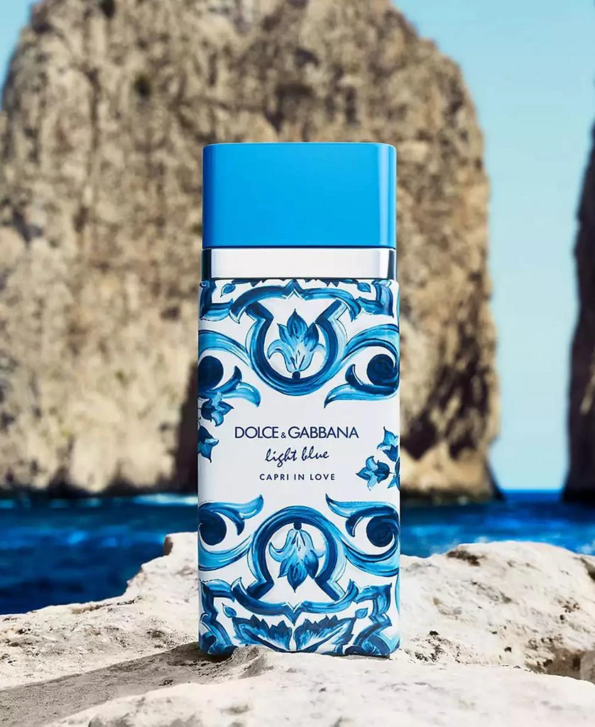 Dolce & Gabbana Light Blue Capri In Love Eau de Parfum, 3.3 oz. 4